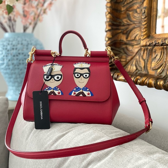 Dolce and Gabbana top handle bag sailor - Picture 1 of 9